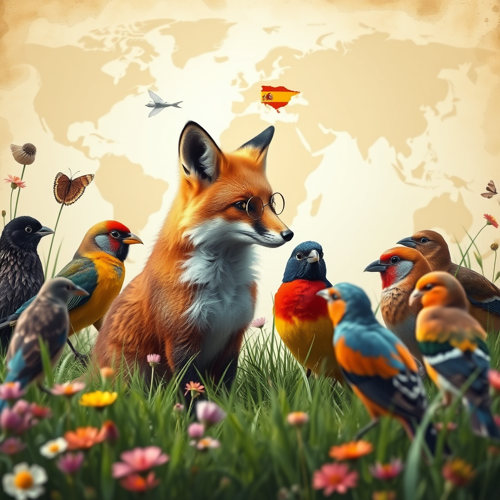 English Ecology: Virtuous Animals Speak Spanish