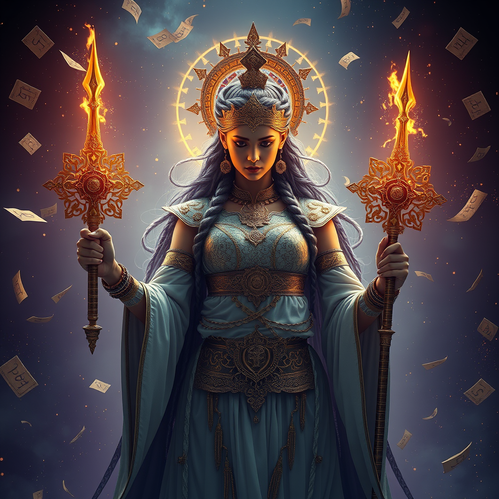 Ancient Goddesses and the Dissonance of Divine Weapons
