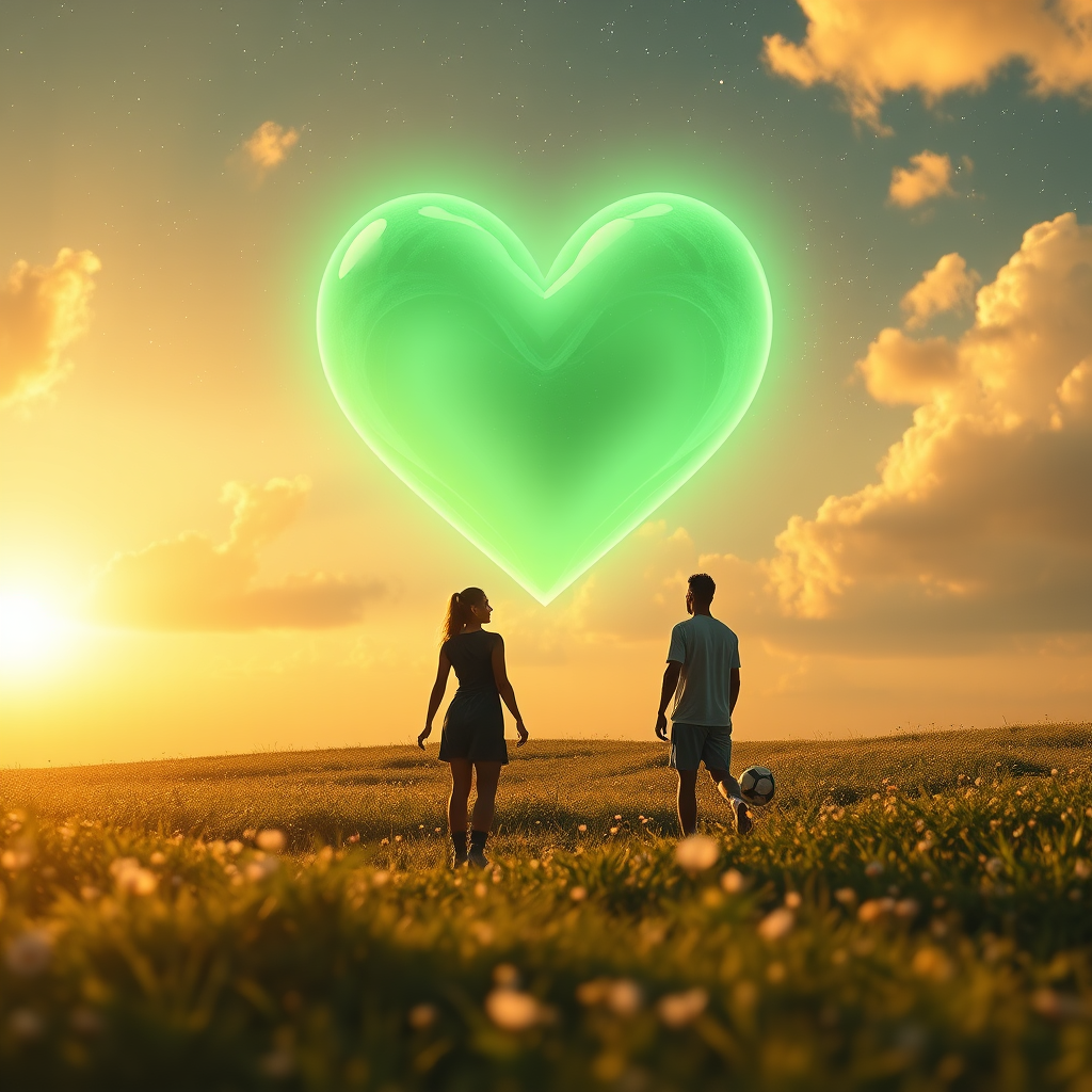 Erling Haaland and Meghan: Finding God in Green Hearts